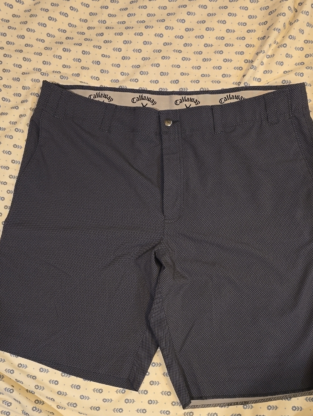Callaway Black Microdot Hybrid Golf Shorts